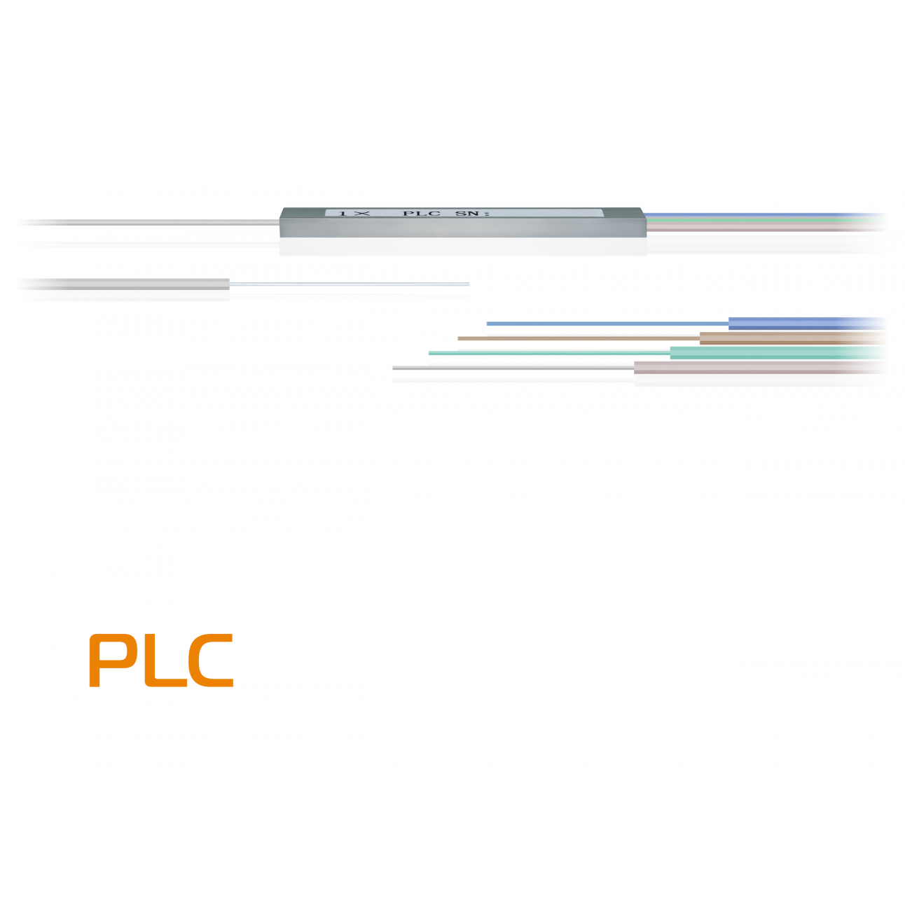 Делитель оптический планарный PLC-M-1x4, бескорпусный, неоконцованный